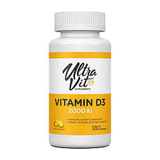 Vitamin D3 2000 IU (180 softgels)