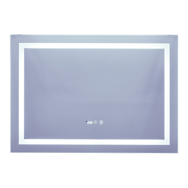 Дзеркало Mixxus Warm MR02-100x70 (годинник, LED-підсвітка, антизапотівання) (MI6002)