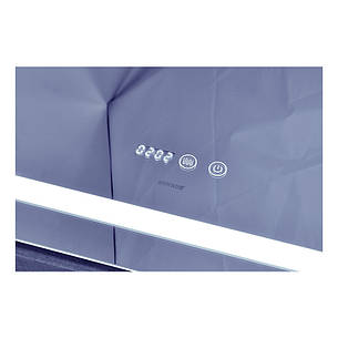 Дзеркало Mixxus Warm MR02-100x70 (годинник, LED-підсвітка, антизапотівання) (MI6002), фото 2