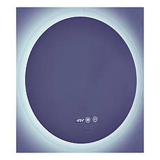 Дзеркало Mixxus Plain MC10-60 (годинник, LED-підсвітка, антизапотівання) (MI6013), фото 4