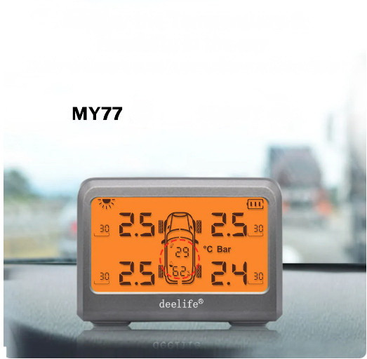 Deelife TPMS MY77 система контролю тиску в шинах із внутрішніми датчиками