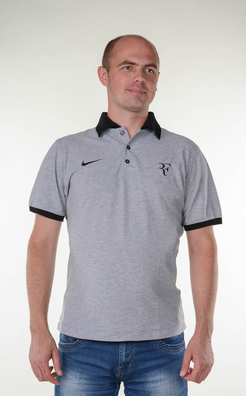 Футболка "Nike Polo RF".Новая коллекция!Replic-Design. - фото 2 - id-p378497380