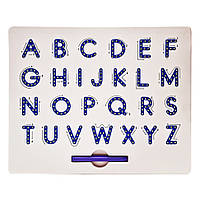 Доска учебная магнитная Английские буквы TSQ-275 со стилусом от LamaToys