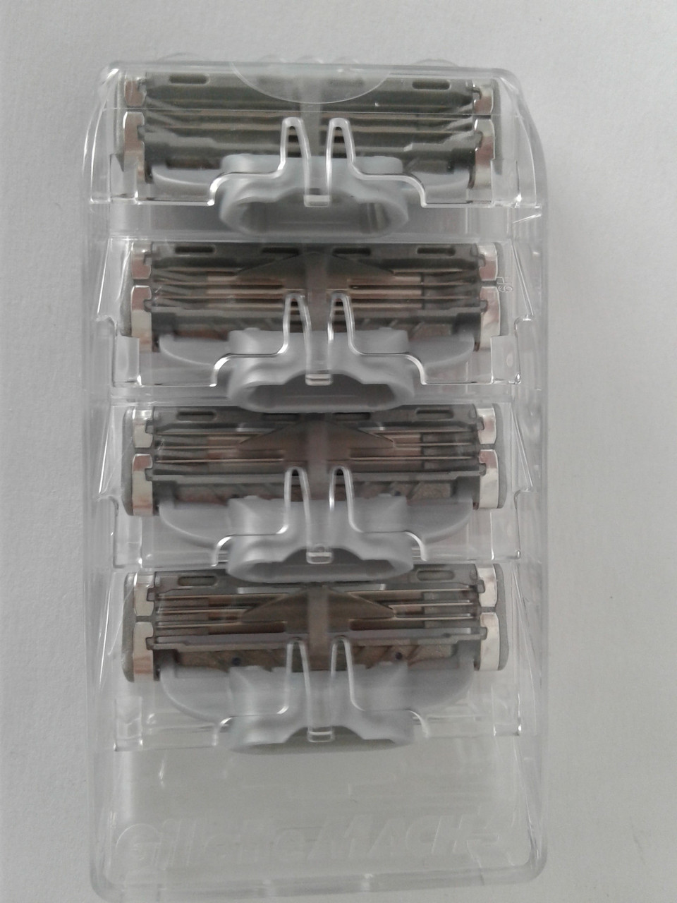 Кассеты для бритья мужские Gillette Mach 3 Turbo 4 шт. (Жиллет Мак 3 турбо без упаковки оригинал) - фото 4 - id-p377243209