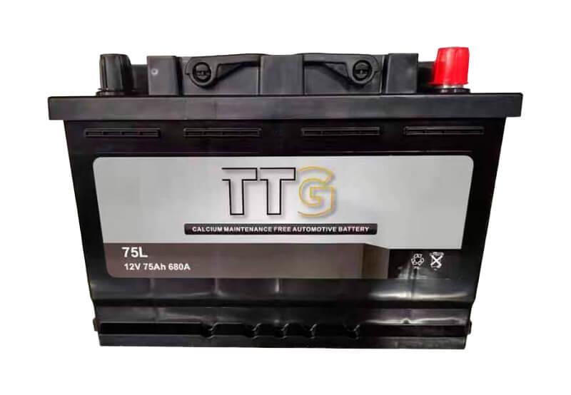 Акумулятор TTG 75AH 12 V (L+)