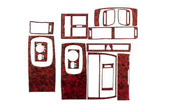 Накладки на панель Темне дерево для Ауди A6 C5 2001-2004 рр від VLF комп.