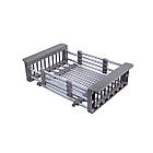 Кухонна мийка Kroner KRP Gebürstet — 7849LHM (3/1 мм), фото 7