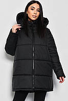 Куртка женская демисезонная черного цвета р.46 172325P