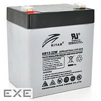 Аккумуляторная батарея AGM RITAR HR1222W, Gray Case, 12V 5.0Ah