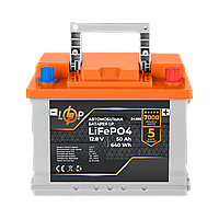 Автомобільний літієвий акумулятор LP LiFePO4 (+ праворуч) 12V - 50 Ah