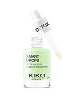 Бустер для лица с детоксикационным эффектом Kiko Milano Smart Drops Detox Booster 10ml