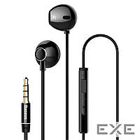 Навушники з микрофоном Baseus Encok H06 lateral in-ear Wired Earphone Чорний (NGH06-01)