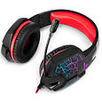 Навушники REAL-EL GDX-7750 Black-Red, фото 9