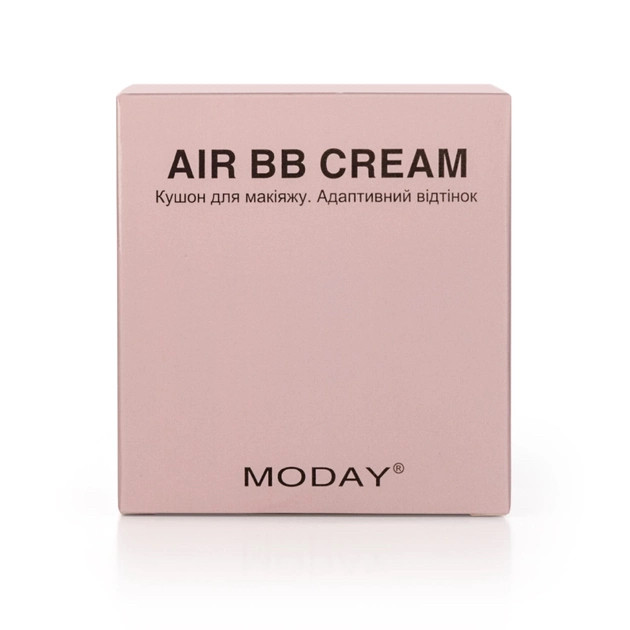 Адаптивный воздушный кушон для макияжа MODAY CUSHION AIR BB CREAM SPF4 с маслом Ши и УФ фильтром - фото 1 - id-p2086119289