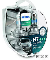 Автолампа Philips H7 X-treme VISION PRO +150%, 3700K, 2шт/блістер (12972XVPS2)