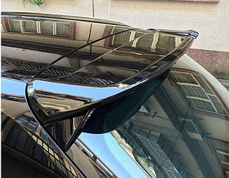 Спойлер (1234 Upgrade V1, чорний) для Audi A3 2012-2020 рр.