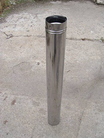 Труба для димоходу нержавіюча (d 110, 1 метр), фото 2