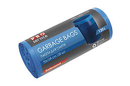 Пакети для сміття 120л/20шт PRO Standard 21мкм 70х109см LD, сині