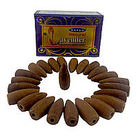 Natural Lavender Backflow Cones (Лаванда)(Satya) 24 конуса в упаковке