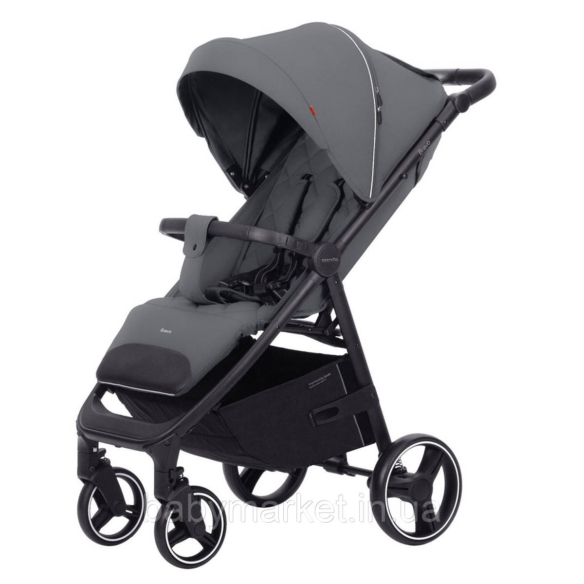 Коляска прогулянкова Carrello Bravo 2024 CRL-8512 (lunar grey), фото 1