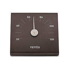 Термометр Rento квадратний, темно-коричневий