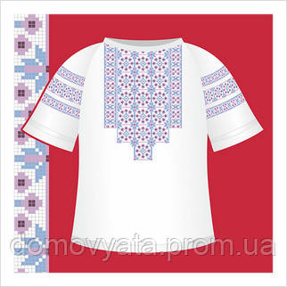 Паперова схема для вишивки "Жіноча сорочка-вишиванка", фото 2