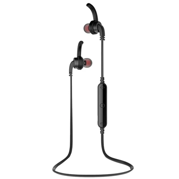 Вакуумні Bluetooth навушники з мікрофоном AWEI A960BL + BT Спортивні навушники Чорні
