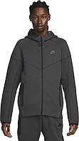 Толстовка Nike M NK TCH FLC FZ WR HOODIE сіра FB7921-060