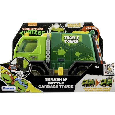 Ігровий набір Funrise TMNT Черепашки-Ніндзя класичні Бойовий сміттєвоз зі світлом та звуком (71045), фото 1