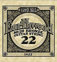 Струна Ernie Ball 1422 Earthwood 80 20 Bronze Acoustic Guitar Strings .022 ES, код: 6839119