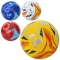 М'яч футбольний розмір 5, ПВХ, 300-320г, 4кольори, пакет, в сітці /30/ MS4119 ish