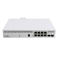 Комутатор Mikrotik CSS610-8P-2S+IN 8 портовий xGigabit Ethernet Smart Switch with PoE-out, 4xSFP cages 400MH