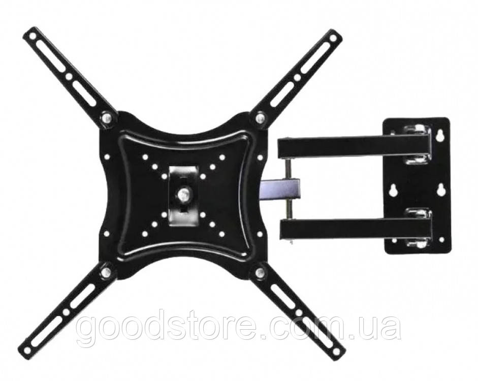 Кріплення для телевізора на стіну від 14 до 55 дюймів із функцією повороту