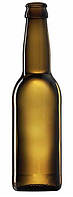 140 шт Бутылка стекло 330 мл Longneck EW KK коричневая упаковка + Кронен крышка 26 мм в ассортименте