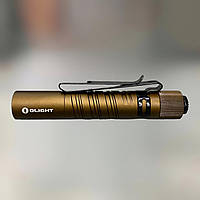 Фонарь Olight I3T EOS Desert Tan, 60 м, 180 лм, IPX8, сверхкомпактный фонарик ручной ll