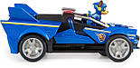 Щенячий Патруль Мегакіно 2023 Велика поліцейська машина-трансформер і фігурка Гонщика Paw Patrol Mighty Movie, фото 7