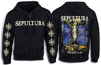Толстовка на змійці SEPULTURA Chaos A.D., фото 1