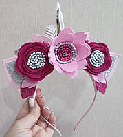 Обруч Єдинорога для дитини, ободок Єдинорожків єдинороги единорог единорожка 500 грн