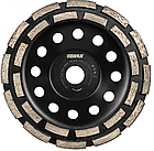 Фреза алмазна BIHUI DUAL-ROW MAX по бетону 180 мм для CG1900 / під шліфування та вирівнювання, фото 2