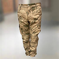 Брюки тактические софтшелл с флисом Combat, размер XL, Жандарм, утепленные брюки для военных ll