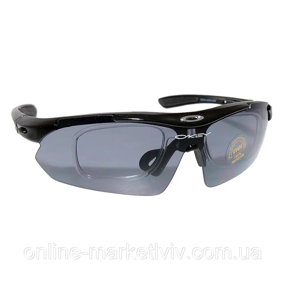 Тактические очки с 5 сменными линзами + Подарок Велосипедный фонарь BL 508 COB / Баллистические очки - фото 7 - id-p2086312679