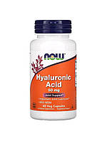 Now Foods, Hyaluronic acid, гіалуронова кислота, 50 мг, 60 вегетаріанських капсул