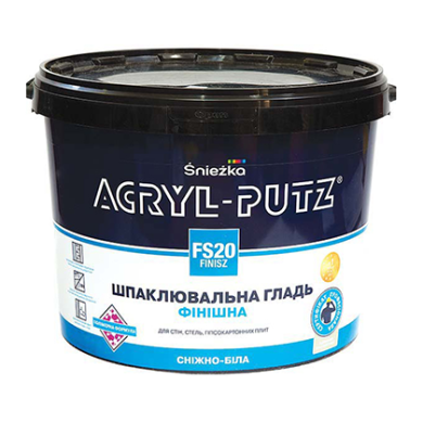 Шпаклівка Сніжка Акрил-Путц готова фінішна шпаклівка 5кг