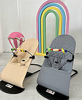 Шезлонг-качалка BABY Balance Soft дитяче крісло