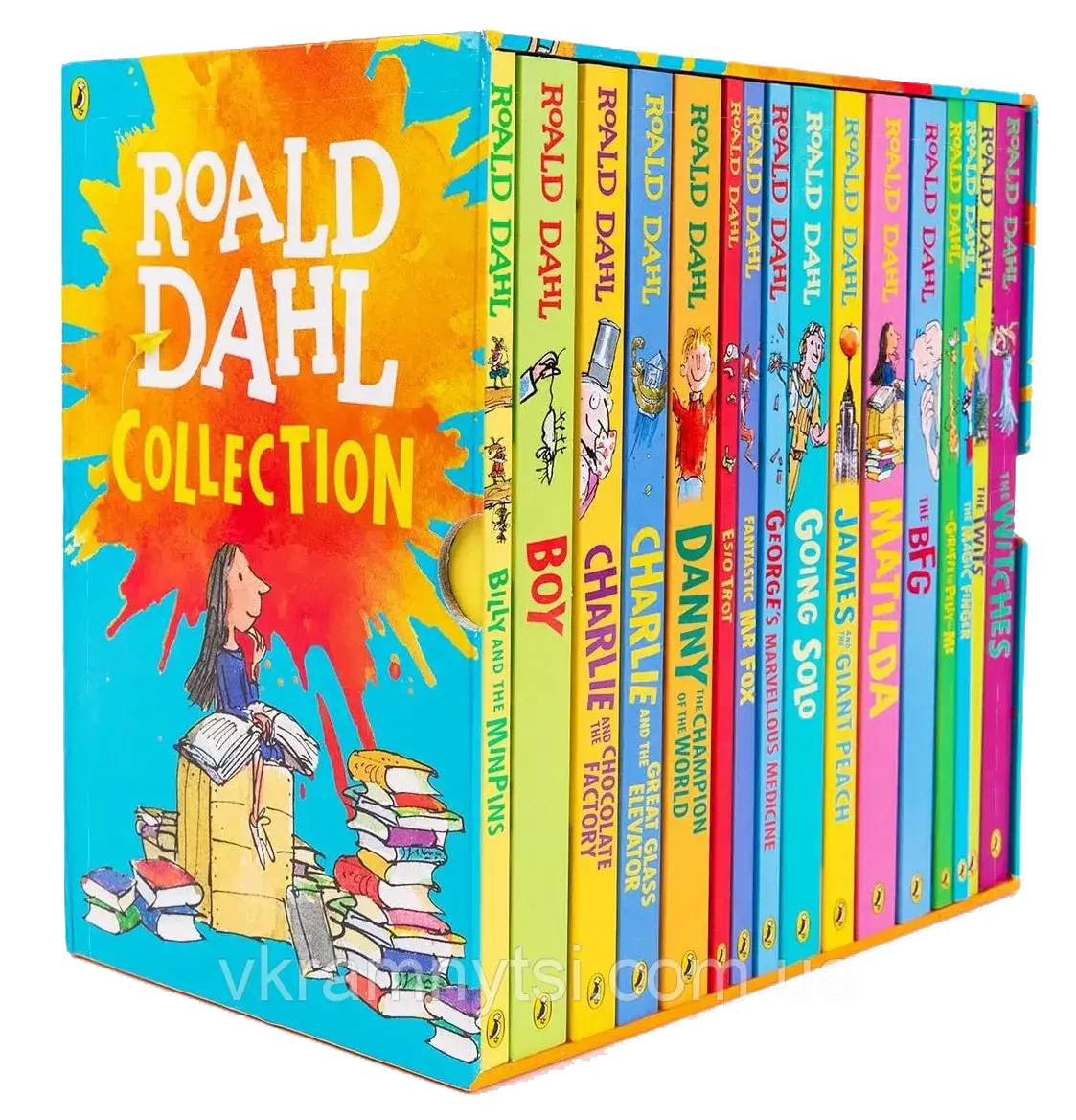 Roald Dahl Collection 16 Books Box Set