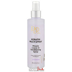 Мультисспрей-кондиціонер для волосся з кератином Clever Cosmetics 3D Line Keratin Multi Spray, 250 мл