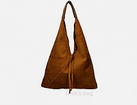 Замшева коричнева сумка Volma, Італія, кольори в асортименті