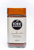 Кава розчинна Idee Kaffee Gold Express 200 грам у скляній банці