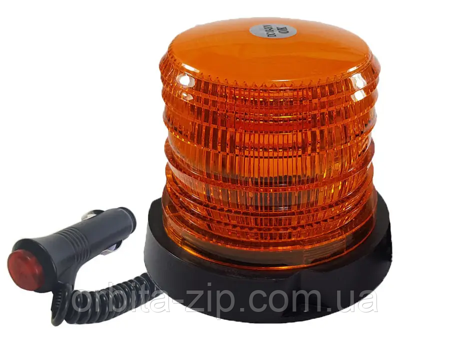 RD 204-30B Проблисковий маячок жовтогарячий світлодіодний 30LED магнітне кріплення (Туреччина)