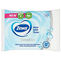 Влажная туалетная бумага Zewa Pure Moist, 42 шт